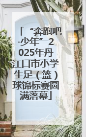 “奔跑吧·少年”2025年丹江口市小学生足（篮）球锦标赛圆满落幕