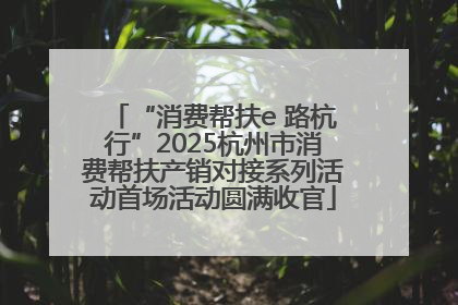 “消费帮扶e 路杭行”2025杭州市消费帮扶产销对接系列活动首场活动圆满收官