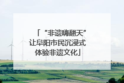 “非遗嗨翻天”让阜阳市民沉浸式体验非遗文化