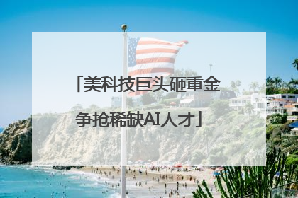美科技巨头砸重金争抢稀缺AI人才