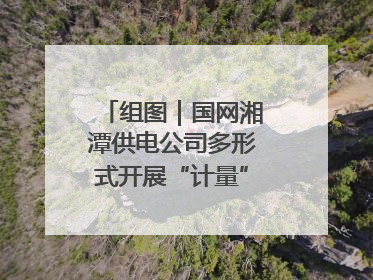 组图｜国网湘潭供电公司多形式开展“计量”主题宣传