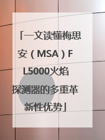 一文读懂梅思安（MSA）FL5000火焰探测器的多重革新性优势