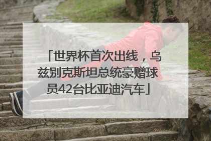 世界杯首次出线，乌兹别克斯坦总统豪赠球员42台比亚迪汽车