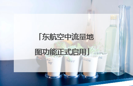 东航空中流量地图功能正式启用