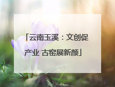 云南玉溪：文创促产业 古窑展新颜