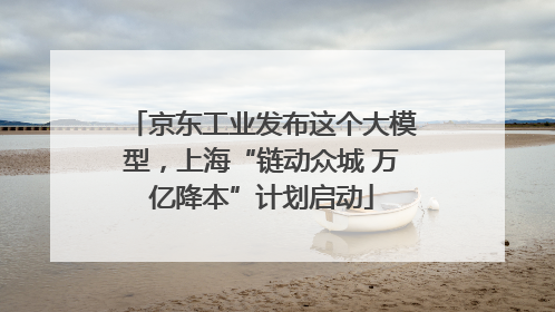 京东工业发布这个大模型，上海“链动众城 万亿降本”计划启动