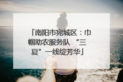 南阳市宛城区：巾帼助农服务队 “三夏”一线绽芳华