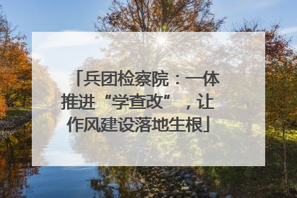 兵团检察院：一体推进“学查改”，让作风建设落地生根