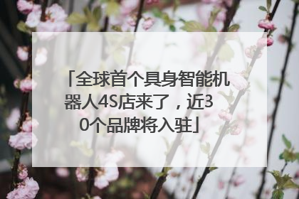 全球首个具身智能机器人4S店来了，近30个品牌将入驻