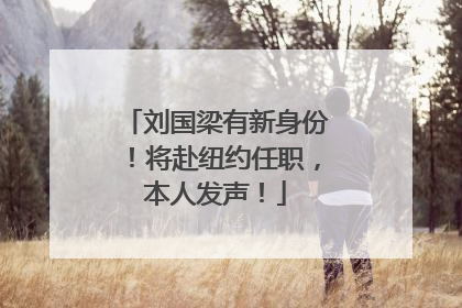 刘国梁有新身份！将赴纽约任职，本人发声！