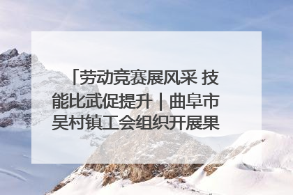 劳动竞赛展风采 技能比武促提升｜曲阜市吴村镇工会组织开展果树套袋技能竞赛