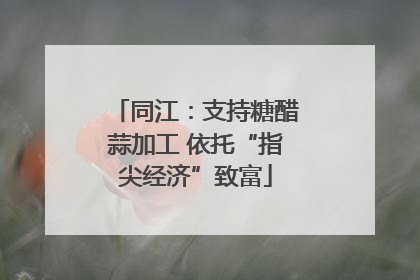 同江：支持糖醋蒜加工 依托“指尖经济”致富