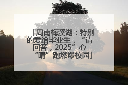 周南梅溪湖：特别的爱给毕业生，“请回答，2025”心“晴”跑燃爆校园