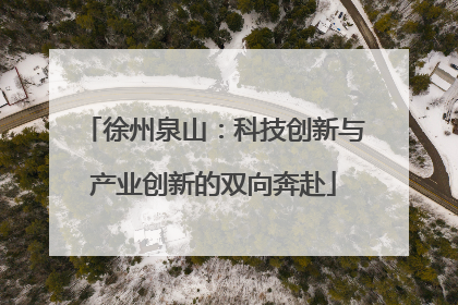 徐州泉山：科技创新与产业创新的双向奔赴
