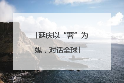 延庆以“薯”为媒，对话全球