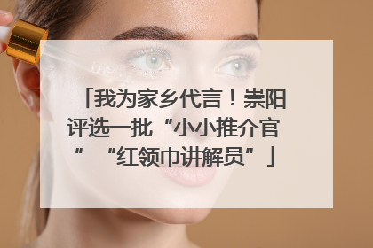 我为家乡代言！崇阳评选一批“小小推介官”“红领巾讲解员”