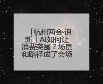 杭州两会·追新丨AI如何让消费突围？场景和路径成了会场上的高频词