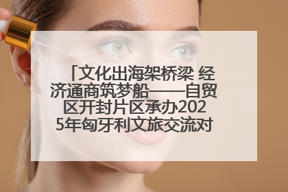 文化出海架桥梁 经济通商筑梦船——自贸区开封片区承办2025年匈牙利文旅交流对接活动专场