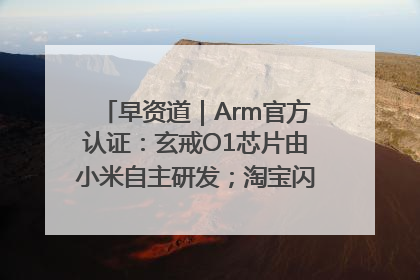 早资道｜Arm官方认证：玄戒O1芯片由小米自主研发；淘宝闪购联合饿了么日订单超4000万