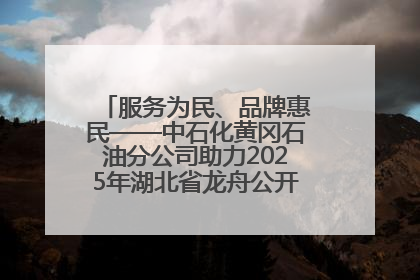 服务为民、品牌惠民——中石化黄冈石油分公司助力2025年湖北省龙舟公开赛（黄冈站）