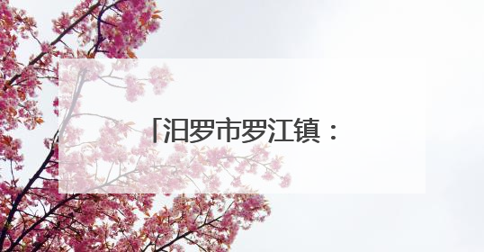 汨罗市罗江镇：禁毒护苗齐发力 守护校园助成长