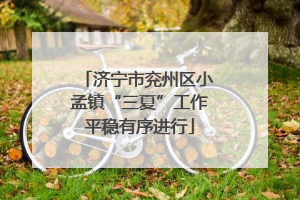 济宁市兖州区小孟镇“三夏”工作平稳有序进行