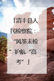 清丰县人民检察院：“风筝未检”护航“高考”