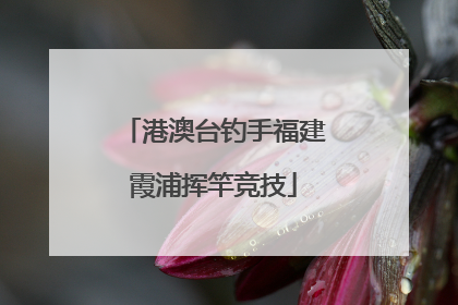 港澳台钓手福建霞浦挥竿竞技