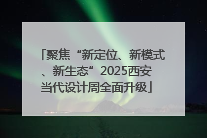 聚焦“新定位、新模式、新生态”2025西安当代设计周全面升级