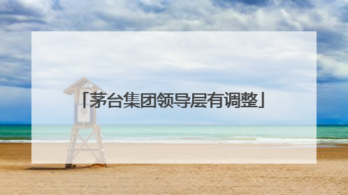 茅台集团领导层有调整