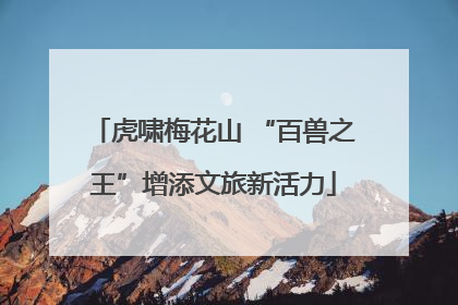 虎啸梅花山 “百兽之王”增添文旅新活力
