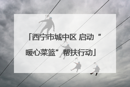 西宁市城中区 启动“暖心菜篮”帮扶行动