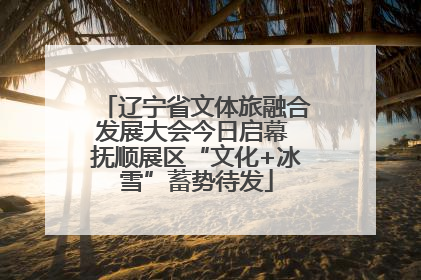 辽宁省文体旅融合发展大会今日启幕 抚顺展区“文化+冰雪”蓄势待发