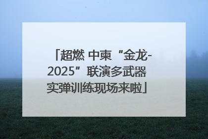 超燃 中柬“金龙-2025”联演多武器实弹训练现场来啦
