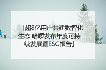超8亿用户共建数智化生态 哈啰发布年度可持续发展暨ESG报告