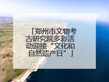郑州市文物考古研究院多彩活动迎接“文化和自然遗产日”