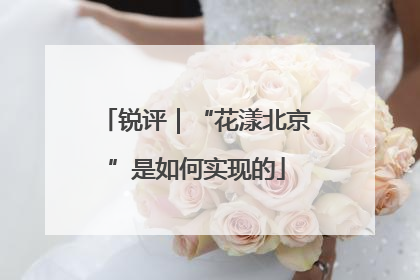 锐评｜“花漾北京”是如何实现的