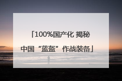 100%国产化 揭秘中国“蓝盔”作战装备