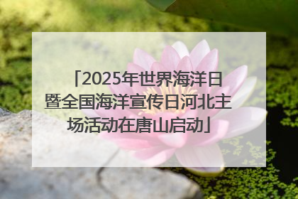 2025年世界海洋日暨全国海洋宣传日河北主场活动在唐山启动