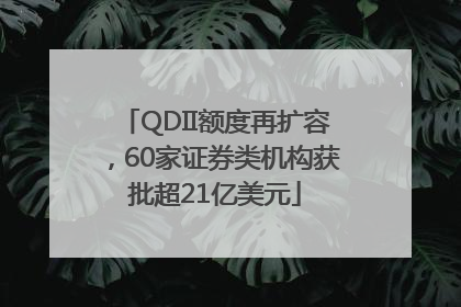 QDII额度再扩容，60家证券类机构获批超21亿美元